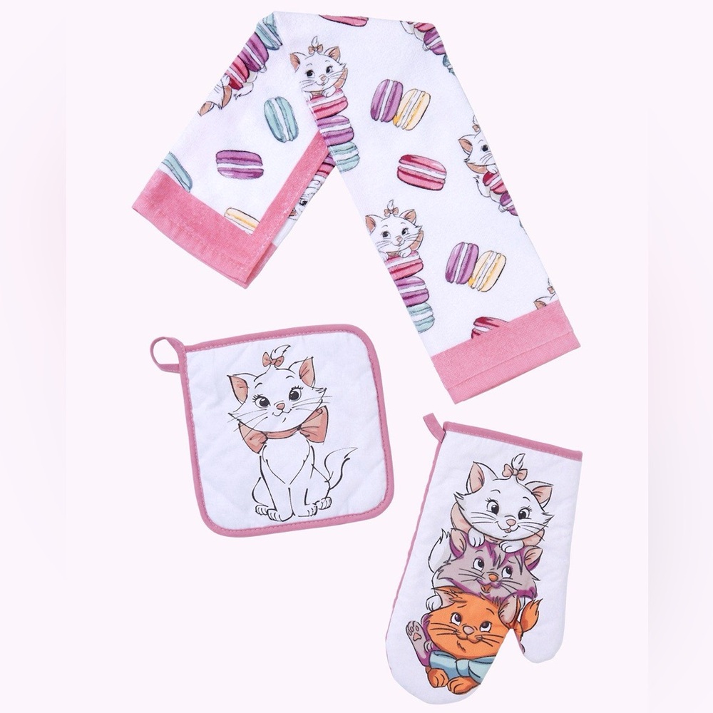 BNWT!💖 Adorable Disney Aristocats Kitchen Bundle!